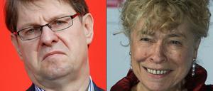 Sie wollen es wissen: Gesine Schwan, Politikwissenschaftlerin aus Berlin, und Ralf Stegner, Parteivize aus Schleswig-Holstein, treten an.
