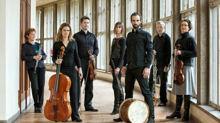 Das Kammerensemble Neue Musik, das „in vain“ gemeinsam mit Gastmusikern zur Aufführung brachte.