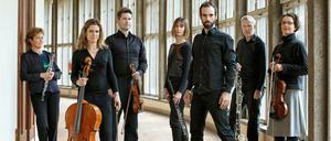 Das Kammerensemble Neue Musik, das „in vain“ gemeinsam mit Gastmusikern zur Aufführung brachte.