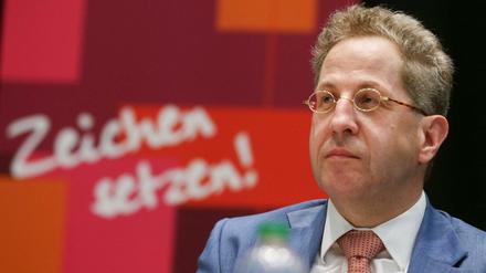 Hans-Georg Maaßen, früherer Verfassungsschutzpräsident, während eines Treffens auf Einladung der Frauen Union. 