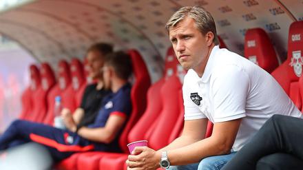 Markus Krösche, 38, ist seit dieser Saison Sportdirektor bei RB Leipzig. Der Rekordspieler des SC Paderborn war zuvor Co-Trainer bei Bayern Leverkusen und Sportdirektor in Paderborn.
