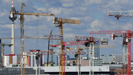 Hier wird viel gebaut, Wohnungen sind trotzdem knapp in Berlin.