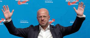 Gewinnt er die Wahl? Andreas Kalbitz, Landesvorsitzender der AfD in Brandenburg.