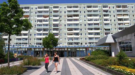 DDR-Plattenbauten in Berlin-Hohenschönhausen