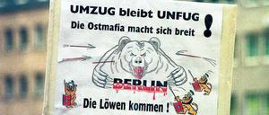 So wurde im Jahr 1996 auf einer Bonner Demo gegen einen Umzug der Regierung an die Spree argumentiert. 