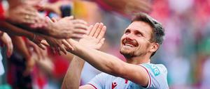 Michael Parensen, 33, ist Unions Spieler mit den meisten Einsätzen in der Zweiten Liga. Im Januar 2009 war er zum damaligen Drittligisten gewechselt.