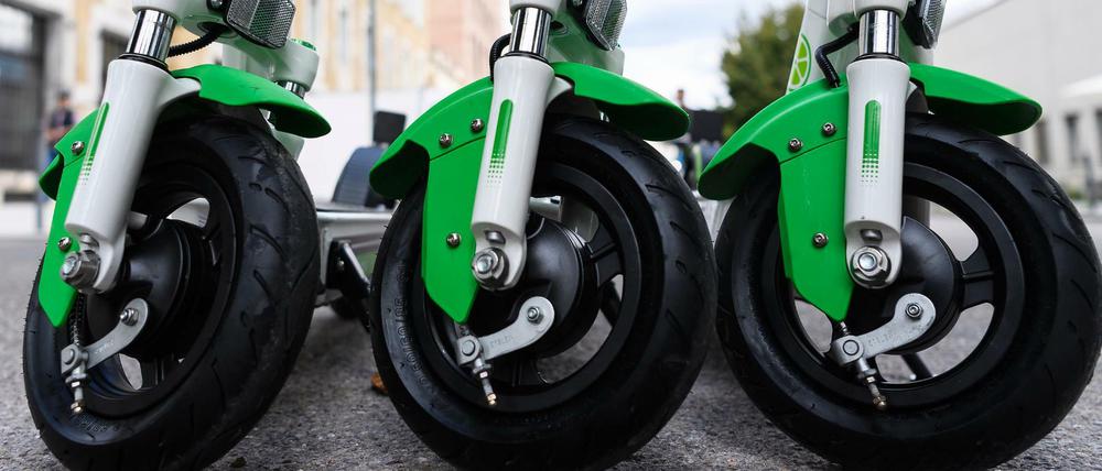 E-Scooter sind in Mailand nicht gerne gesehen.