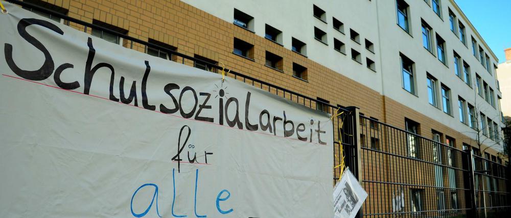 In den vergangenen Jahren wurde die Schulsozialarbeit in Berlin stark ausgebaut.. Die freien Schulen bekommen dennoch keine Zuschüsse.