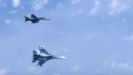 Im Ostseeraum kommen sich russische und Nato-Flugzeuge immer wieder nahe - wie hier im August 2019.