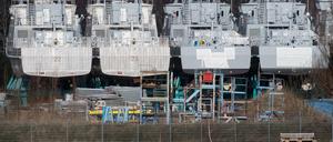 Küstenschutzboote dürfen derzeit nicht nach Saudi-Arabien geleifert werden, Dual-Use-Güter aber schon.