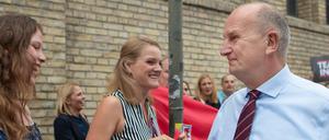Dietmar Woidke kommt zur Live-Sendung "Wahlarena"