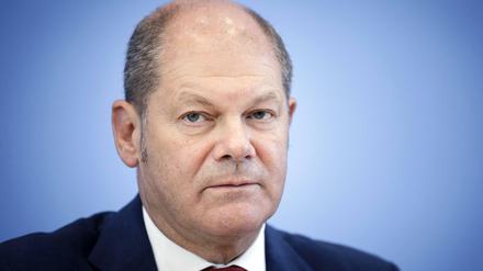 Bundesfinanzminister Olaf Scholz, SPD.