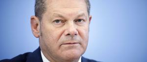 Bundesfinanzminister Olaf Scholz, SPD.
