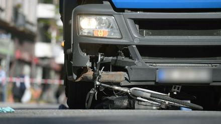 Radfahrer sind in Berlin regelmäßig in Verkehrsunfälle verwickelt.