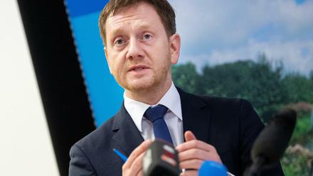 Michel Kretschmer (44) ist seit Dezember 2017 Ministerpräsident und CDU-Landesvorsitzender in Sachsen. 
