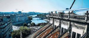 Blick vom Dach der Kathedrale Richtung Osten.