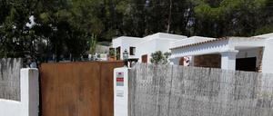 Außenansicht der Finca, in der Österreichs Ex-Vizekanzler Strache (FPÖ) 2017 heimlich aufgenommen wurde