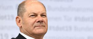 Vizekanzler und Finanzminister Olaf Scholz (SPD)