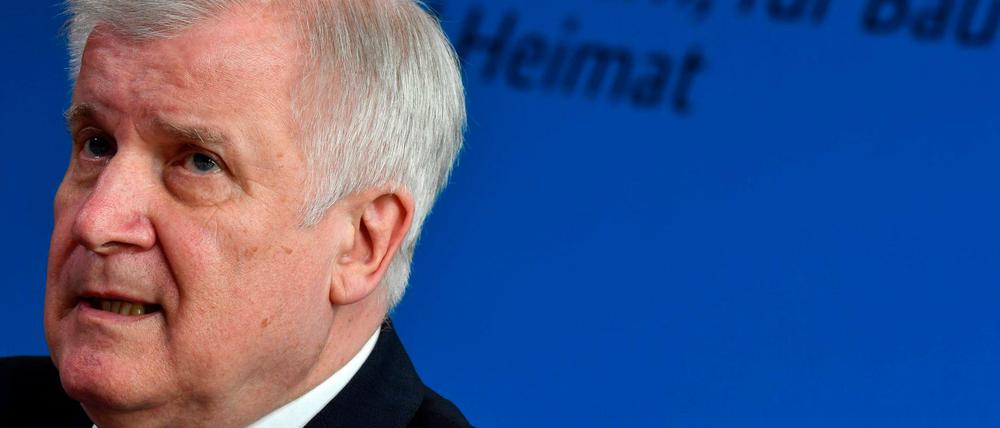 Bundesinnenminister Horst Seehofer (CSU).