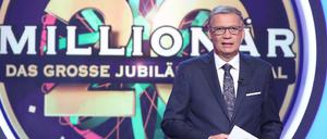 Günther Jauch ins der beliebteste TV-Quizmoderator der Nation. Seine Sendung "Wer wird Millionär" wird Anfang September 20 Jahre alt.