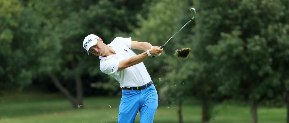 Er kann kräftig dazuverdienen. Justin Thomas hat in Atlanta die besten Chancen auf die Siegprämie von 15 Millionen US-Dollar.