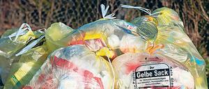 Was gehört in den Gelben Sack? Beim Recycling gibt es einiges zu beachten.