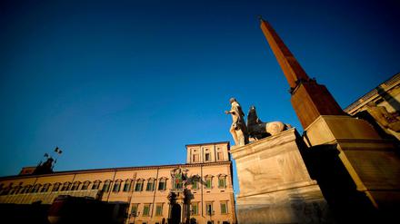 Der Quirinalspalast in Rom