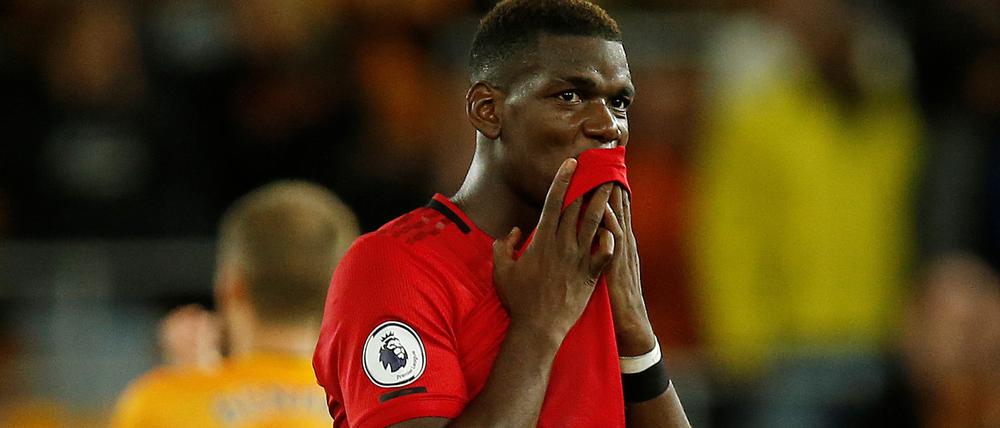 Fassungslos. Manchester Uniteds Paul Pogba wurde rassistisch beleidigt.