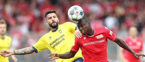 Anthony Ujah (rechts) ist der teuerste Neuzugang in Unions Vereinsgeschichte. 