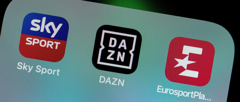 Eine Frage der Technik: Fußballfans benötigen verschiedene Apps, um die Livespiele zu verfolgen.