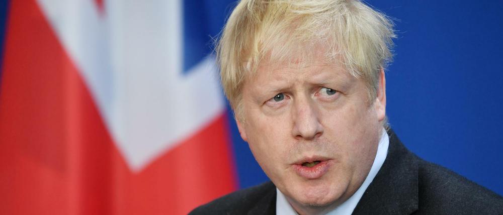 Boris Johnson, Premierminister von Großbritannien