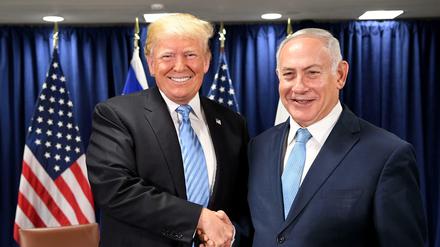 Ziemlich beste Freunde. Donald Trump und Benjamin Netanjahu bei den Vereinten Nationen.