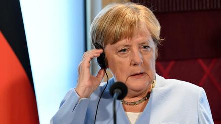 Bundeskanzlerin Angela Merkel (CDU). 