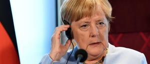 Bundeskanzlerin Angela Merkel (CDU). 