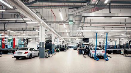 Teurer Spaß. Die Modernisierung der Mercedes-Welt am Salzufer kostet den Konzern 50 Millionen Euro.