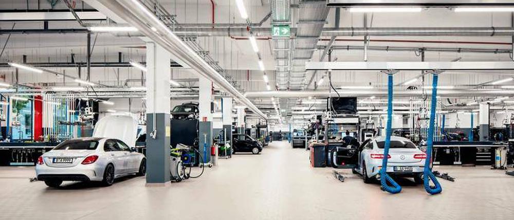 Teurer Spaß. Die Modernisierung der Mercedes-Welt am Salzufer kostet den Konzern 50 Millionen Euro.