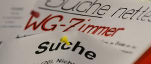 Die Zimmersuche fürs Studium kann Nerven kosten.