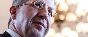 Hans-Georg Maaßen, Ex-Verfassungsschutz-Chef, auf einer CDU-Wahlkampfveranstaltung. 