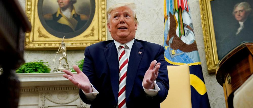 Ein Thema für sich: Donald Trump und seine Lieblingsreporter. 