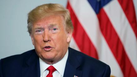 Der Präsident der USA Donald Trump.