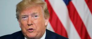 Der Präsident der USA Donald Trump.