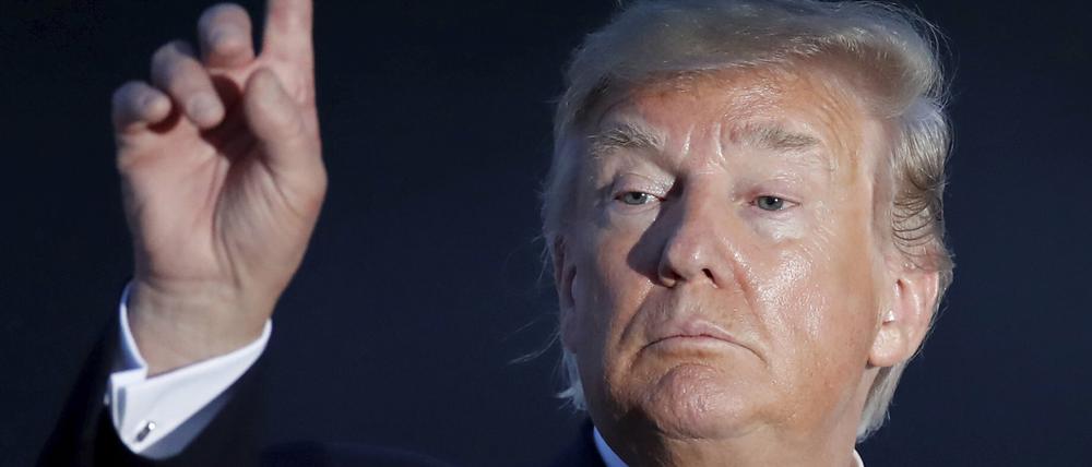 Der Präsident der USA, Donald Trump.