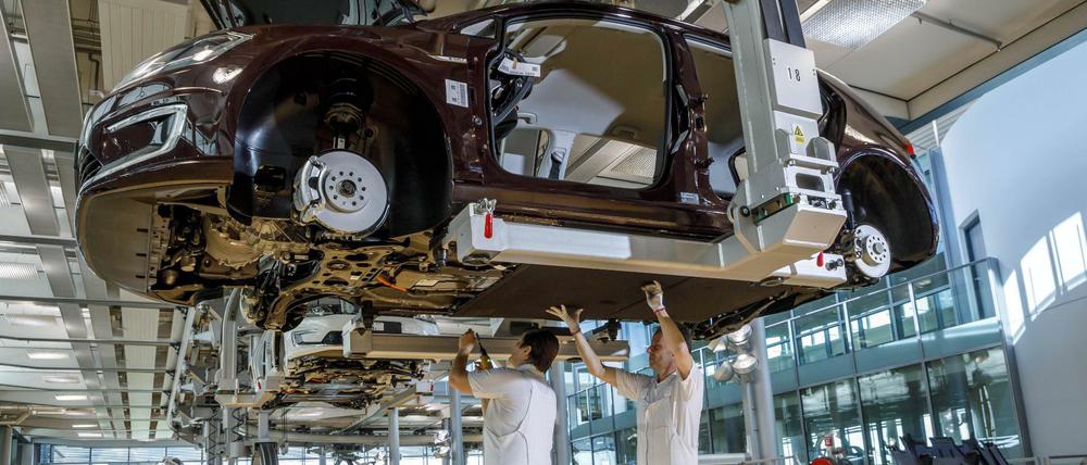 Die Industrie steckt in einer Rezession.