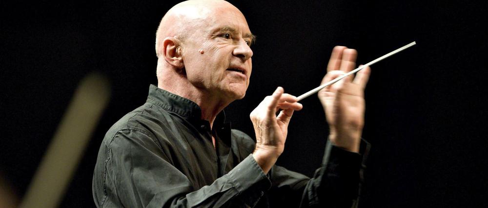 Kauft seine Taktstöcke am liebsten bei Yamaha in Tokio: Dirigent Christoph Eschenbach.