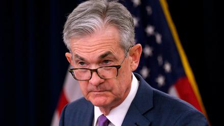 Fed-Chef Jerome Powell muss massive Kritik des US-Präsidenten Donald Trump ertragen. 