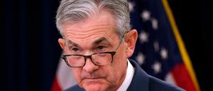 Fed-Chef Jerome Powell muss massive Kritik des US-Präsidenten Donald Trump ertragen. 