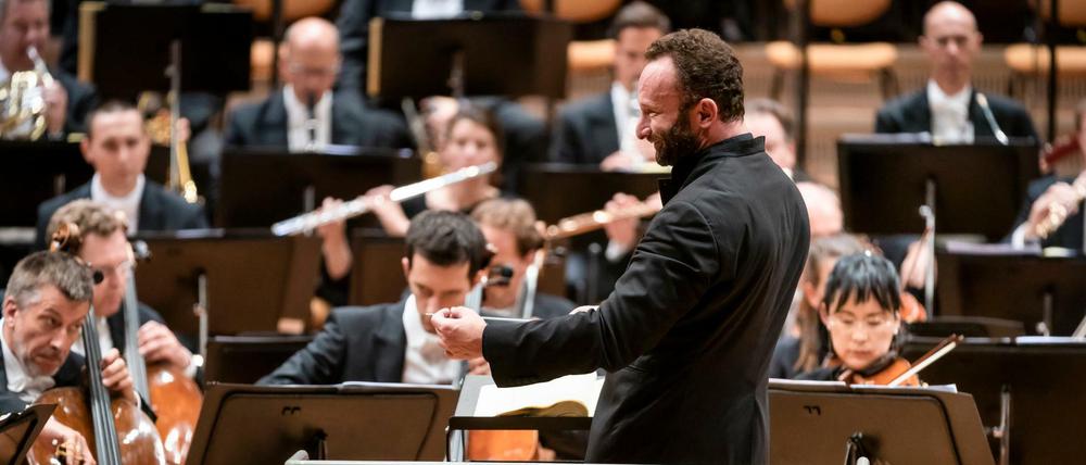 Kirill Petrenko bei seinem Antrittskonzert am 23. August in der Philharmonie