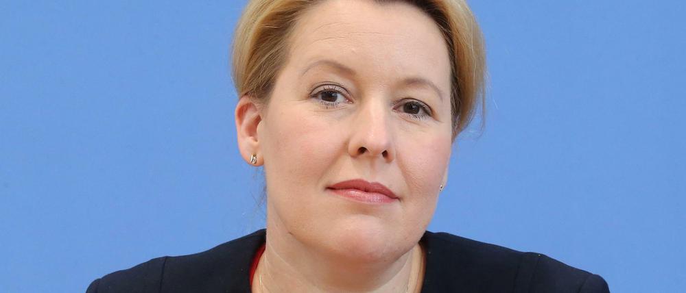 Franziska Giffey (SPD), Bundesfamilienministerin