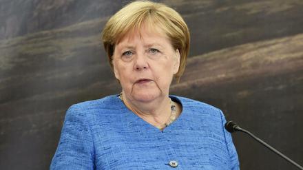 Bundeskanzlerin Angela Merkel (CDU) 