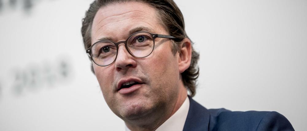 Andreas Scheuer (CSU), Bundesverkehrsminister.
